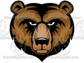 Logo Bear Clipart Mascot Graphics