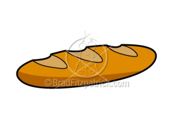 Cartoon Bread Clipart Graphics
