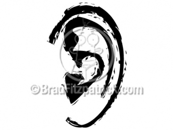 Cartoon Ear Clipart Graphics