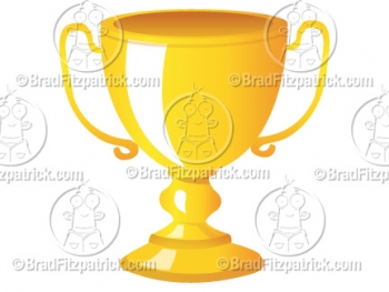 Cartoon Trophy Clipart