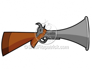 Royalty Free Musket Stock Illustration