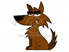 Cartoon Coyote Clipart Character