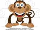 Happy Monkey Cartoon Picture