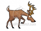 Cartoon Deer Clipart Character