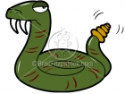 Cartoon Snake Clipart Character