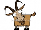 Cartoon Goat Clipart Character
