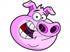 Cartoon Hog Clipart (pig)