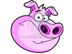 Wild Hog Head - (pig)