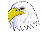 Royalty Free Patriotic Eagle Clipart