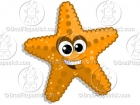Cartoon Starfish  Clipart Graphics