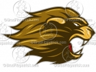 Cartoon Lion Mascot Clipart Graphics