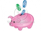 Cartoon Piggy Bank Clipart
