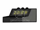 Cartoon Digital Alarm Clock Clipart