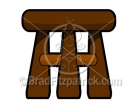 Cartoon Stool Clipart
