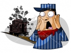 Train Conductor & Caboose