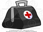 Cartoon Doctor Bag Clipart