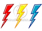 Cartoon Lightning Bolts Clipart