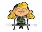 Cartoon Girl Scout Clipart