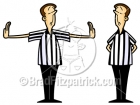Cartoon Referee Clipart