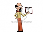 Royalty Free Professor Cartoon Clipart