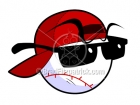 Cartoon Baseball Logo Character