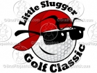 Cartoon Golf Ball Logo Character