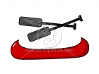 Cartoon Canoe Clipart