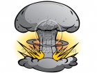 Cartoon Atomic Bomb Clip Art