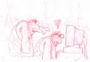 Caveman Blaugh Cartoon final sketch