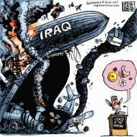State of the Union Cartoon | George W Bush Cartoon