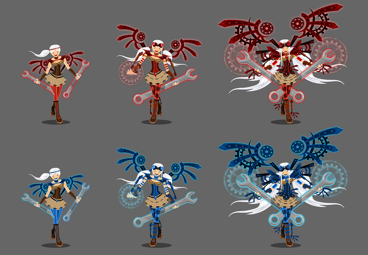 Brad Fitzpatrick Illustrative Designer // 2d Mobile Game Artist