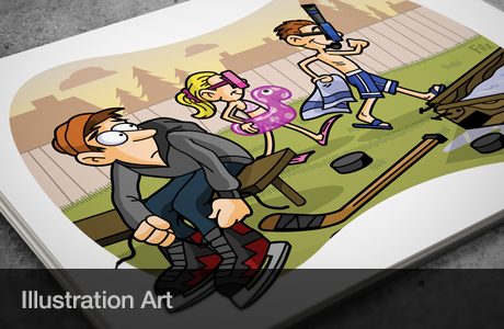 Spot Magazine & Humorous Illustration Art
