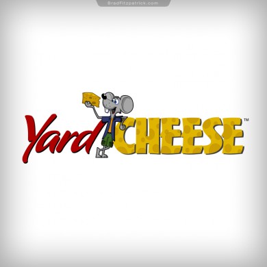 Yard Cheese Mouse Logo Design
