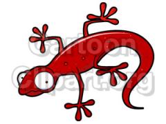 cartoon lizard clipart