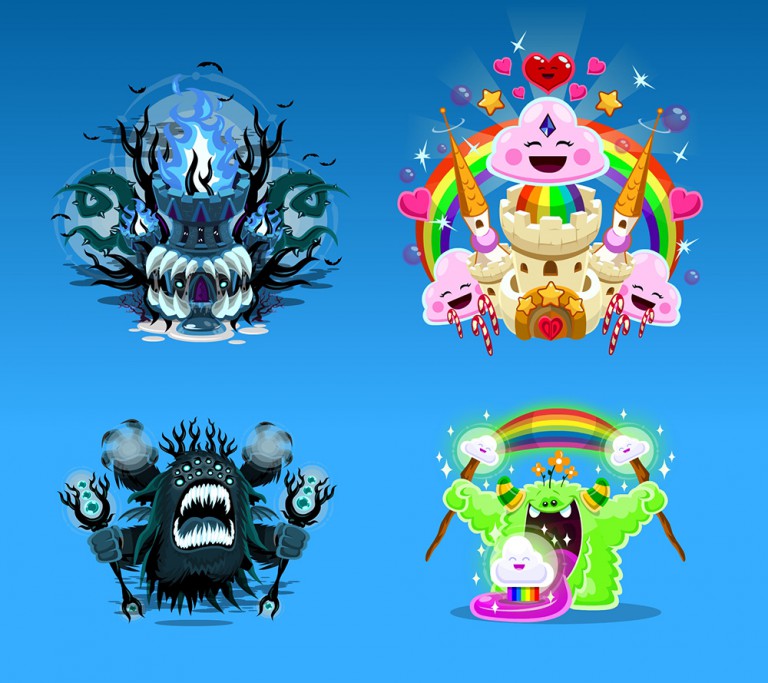 Brad Fitzpatrick Illustrative Designer // 2d Mobile Game Artist